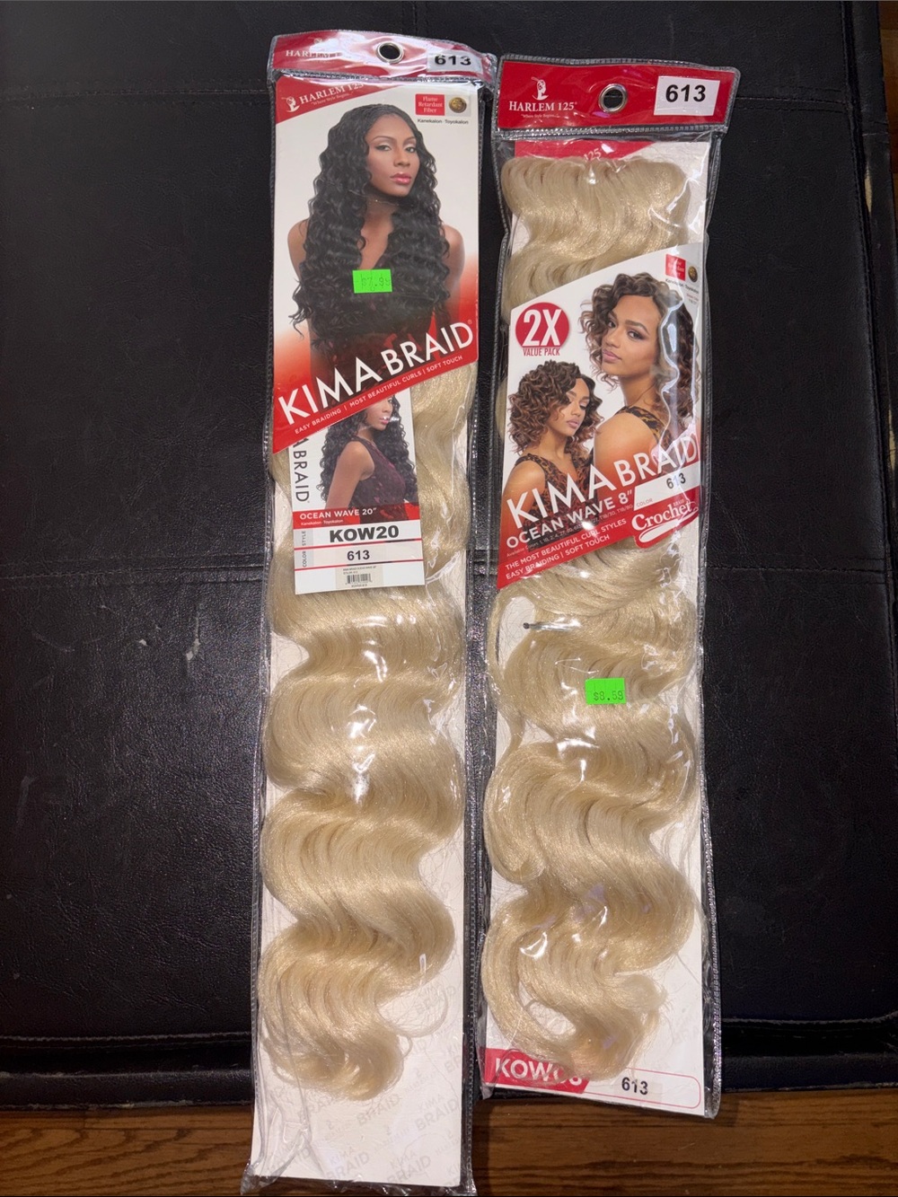 Kima Braid Ocean Wave Synthetic Braid - 613 Blonde